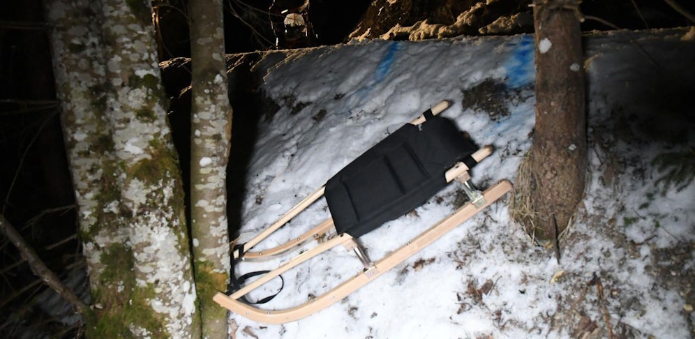 Der Unfall ereignete sich auf einer Rodelbahn in Kirchberg