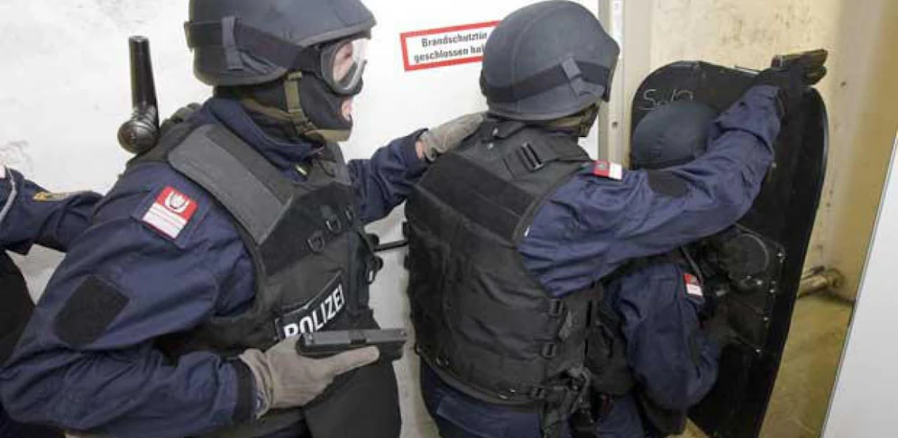 WEGA-Einsatz in der Wehlistraße in Wien-Leopoldstadt (Symbolbild). 
