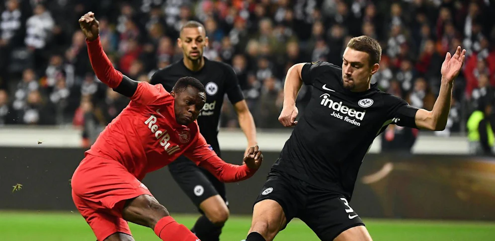 Eintracht Frankfurt gegen RB Salzburg
