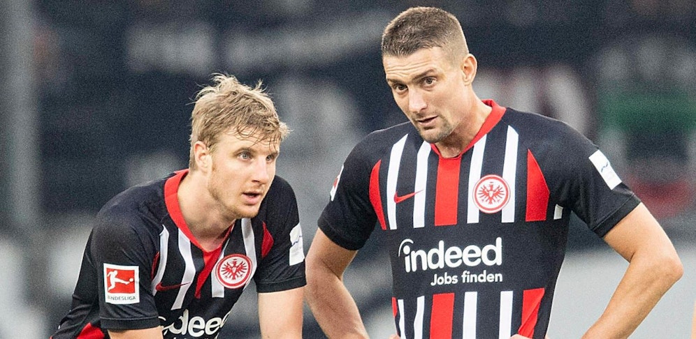 Stefan Ilsanker (r.) schloss sich erst Ende Jänner seinem ÖFB-Teamkollegen Martin Hinteregger bei Eintracht Frankfurt an. 