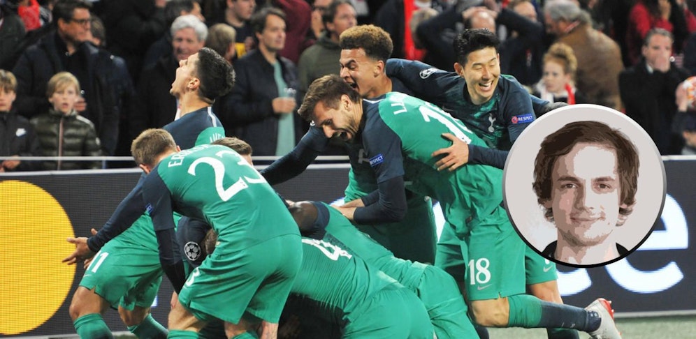 Tottenham jubelt über den Aufstieg ins Finale.