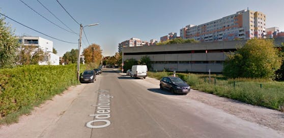 Blick in die Ödenburger Straße im 21. Wiener Gemeindebezirk.