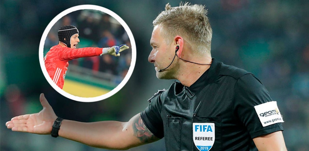 Richard Strebinger ärgert sich über Manuel Schüttengruber.