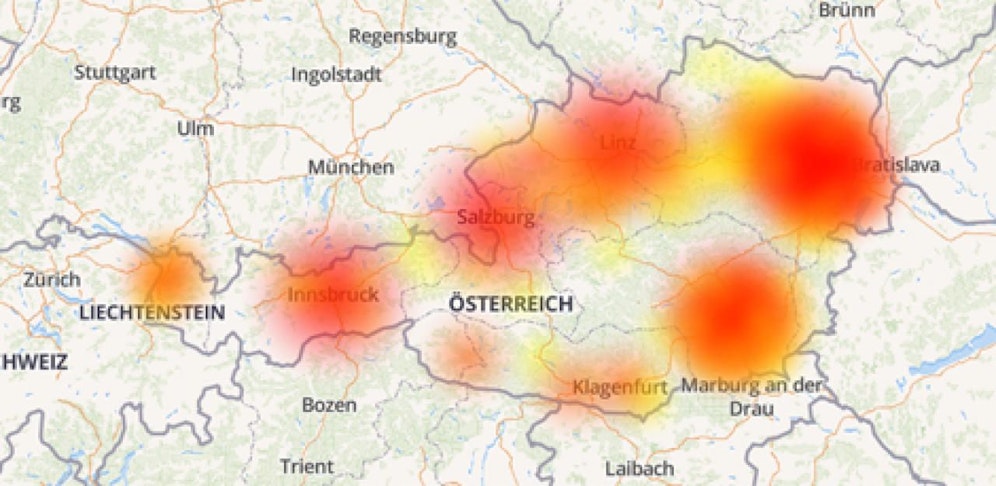 A1 hatte mit einer Störung zu kämpfen.