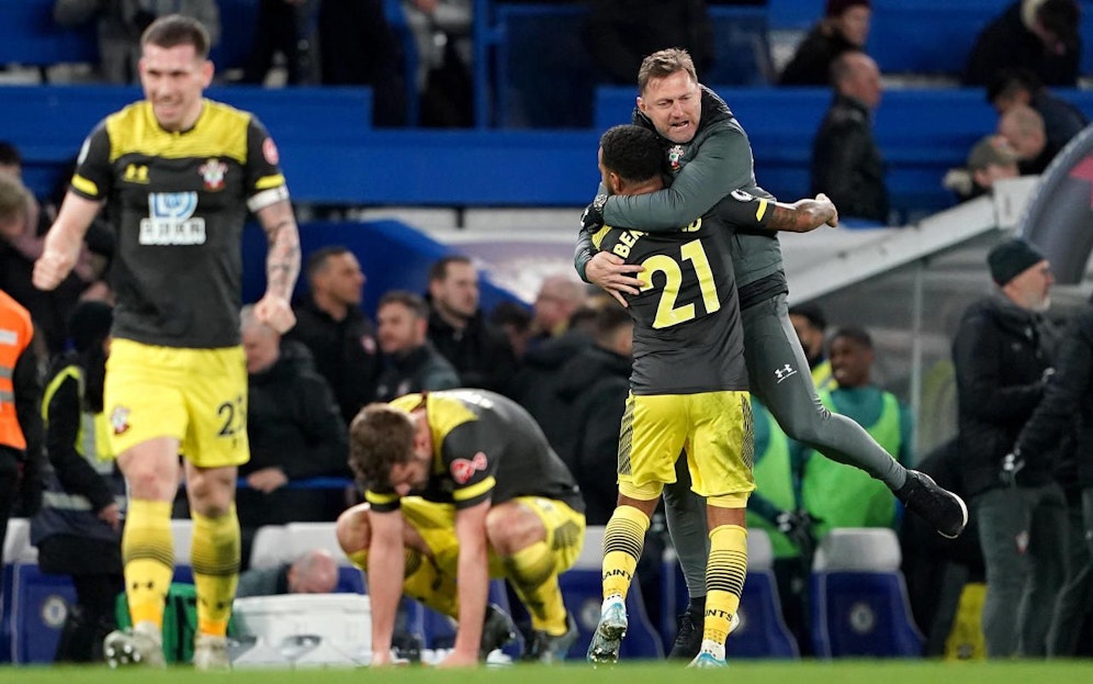 Jubel bei Ralph Hasenhüttl