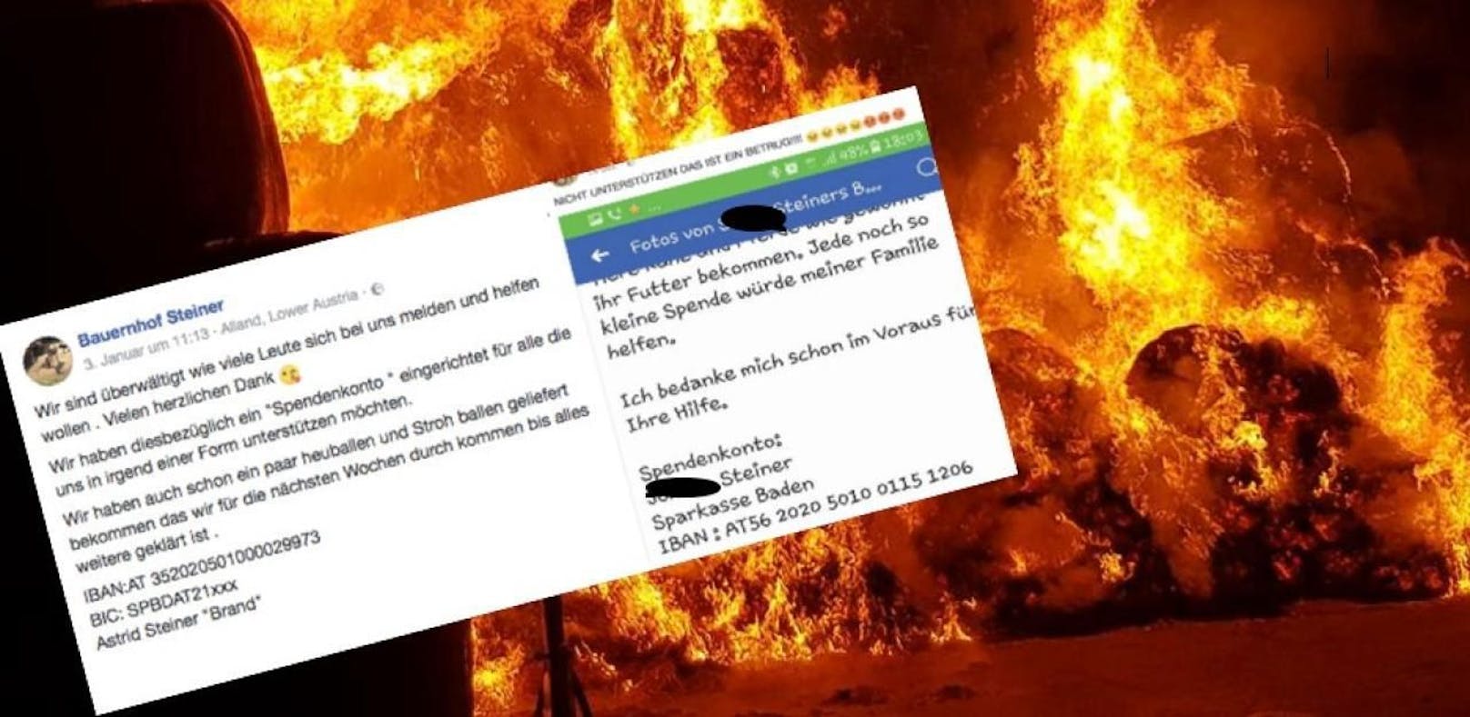 Nach Brand: Fake-Aufruf sorgte für Shitstorm