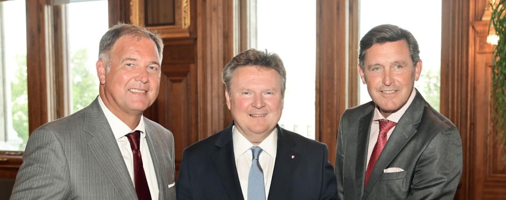 Ludwig, Hanke und Ruck betonen Zusammenhalt 