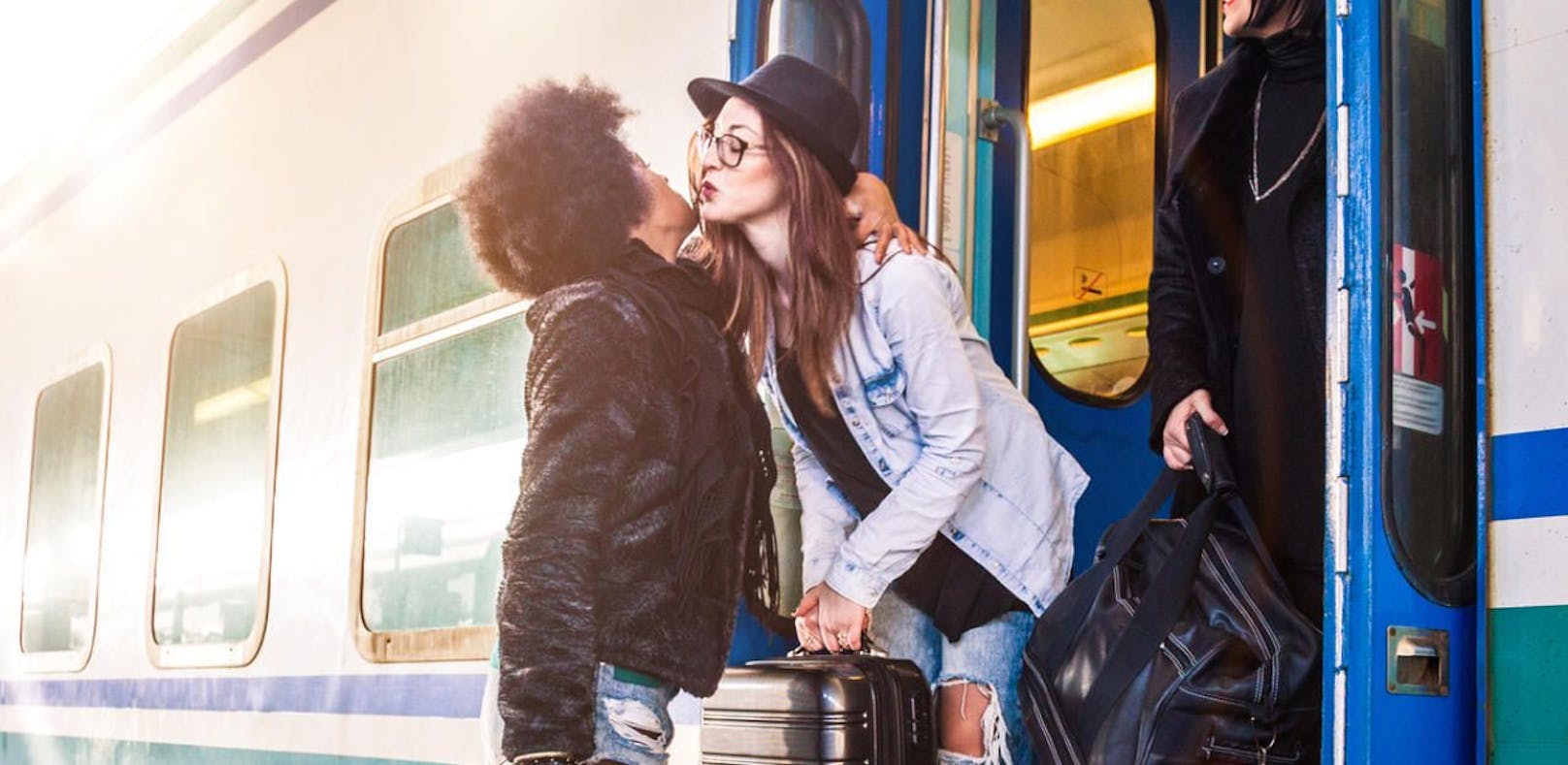 Küsse am Bahnsteig? in Paris strengstens verboten!