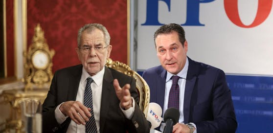 FP-Chef Strache übt heftige Kritik an Bundespräsident Van der Bellen nach dessen Kopftuch-Sager.