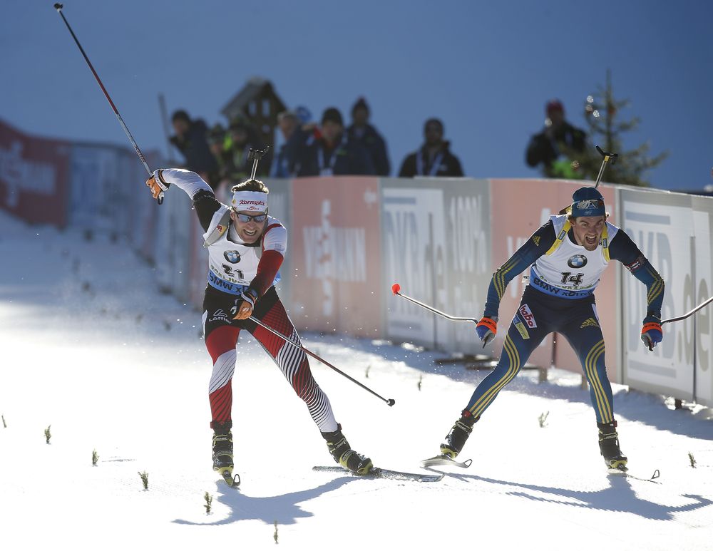 Simon Eder erkämpft Platz 3 im Massenstart Heute.at