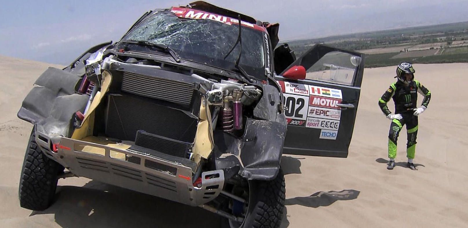 Ex-Dakar-Sieger nach Horror-Crash im Spital