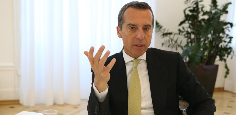 Kanzler Christian Kern (SPÖ) fordert Glyphosatverbot