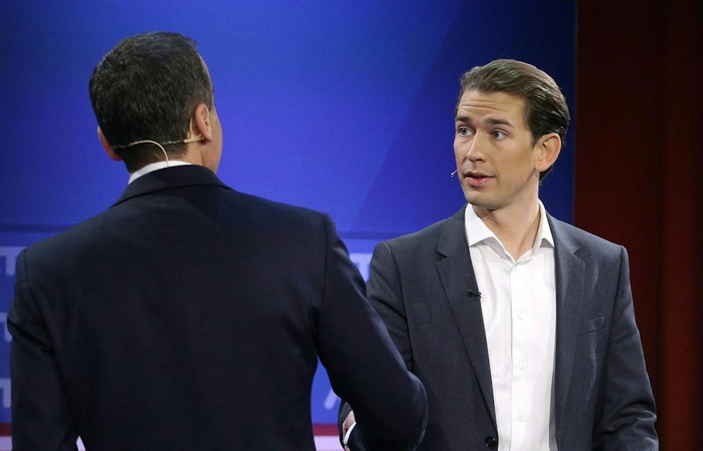 Nicht nur im TV-Duell zwischen SP-Bundeskanzler Christian Kern und ÖVP-Chef Sebastian Kurz sahen vor allem deutsche Medien ein "Schlamm-Catchen Wiener Art". 