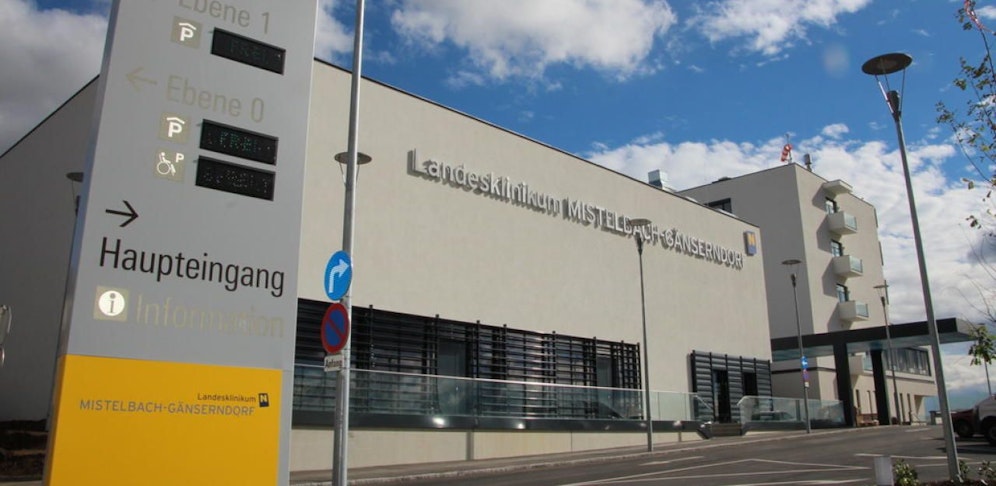 Das Landesklinikum in Mistelbach.