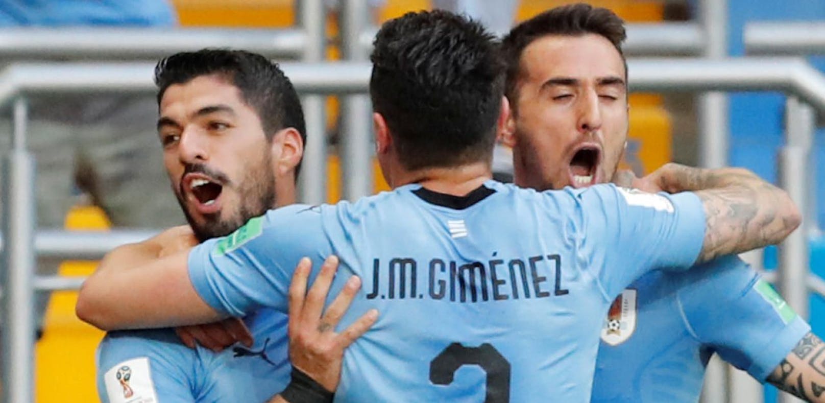 1:0! Schwaches Uruguay löst das Achtelfinal-Ticket
