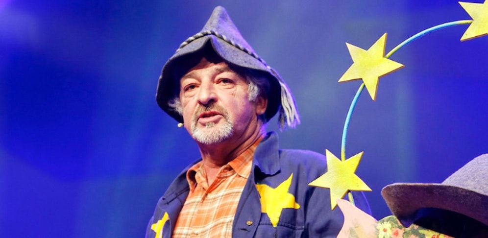 "EU-Bauer" Manfred Tisal beim Villacher Fasching 2016.