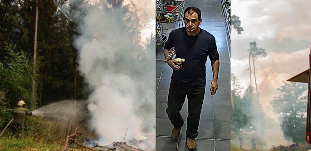 Waldbrand im Bezirk Horn und der Brandstifter, wer kann Hinweise geben?