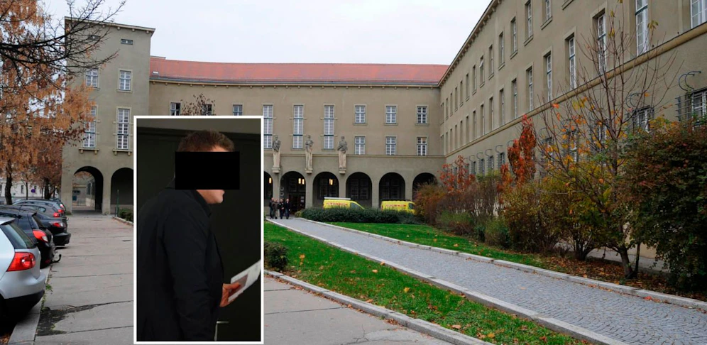Makler (li.) zockte seine Kunden ab, stand in Krems vor Gericht.