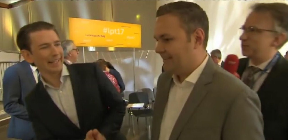 Sebastian Kurz in Willkommen Österreich