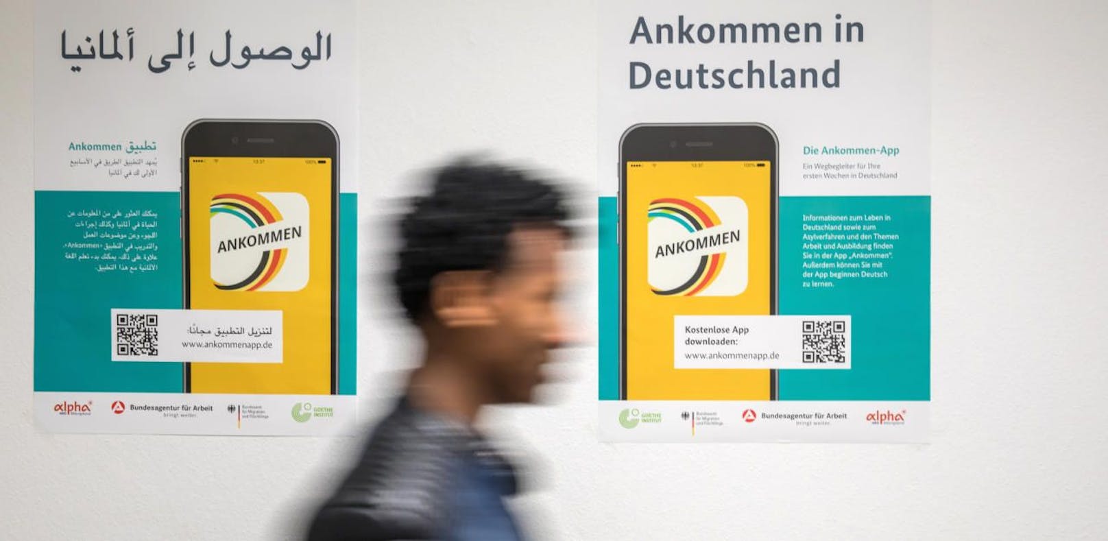 Flüchtlings-Registrierung in Deutschland