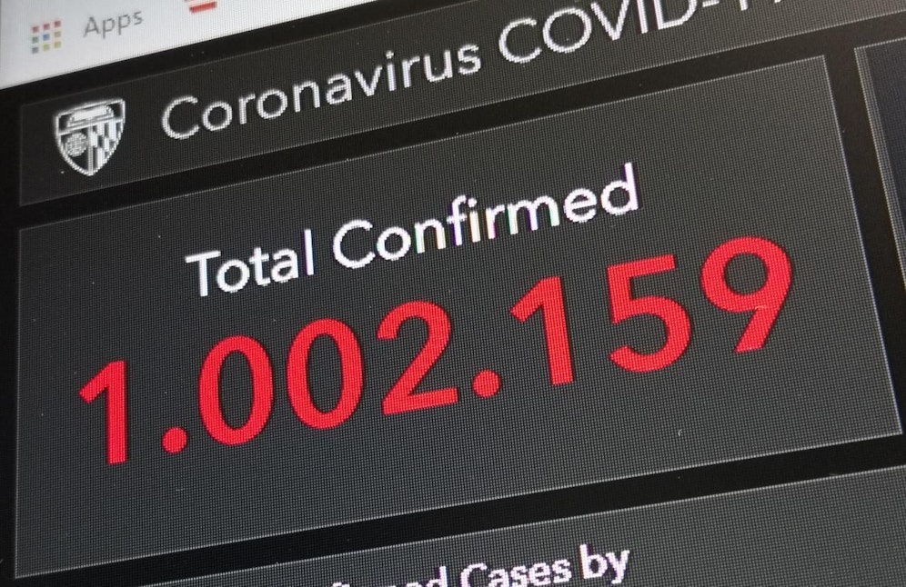 Am 2. April, um 21.14 Uhr nachts, meldet die Johns Hopkins Universität weltweit über eine Million bestätigte Corona-Fälle.