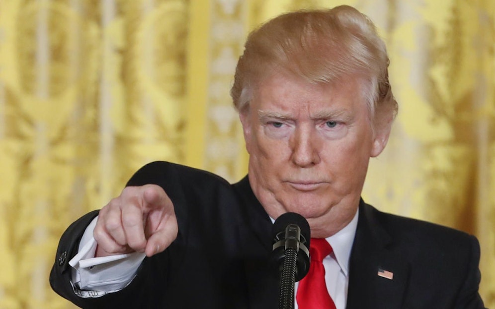 US-Präsident Donald Trump. Credit: Reuters