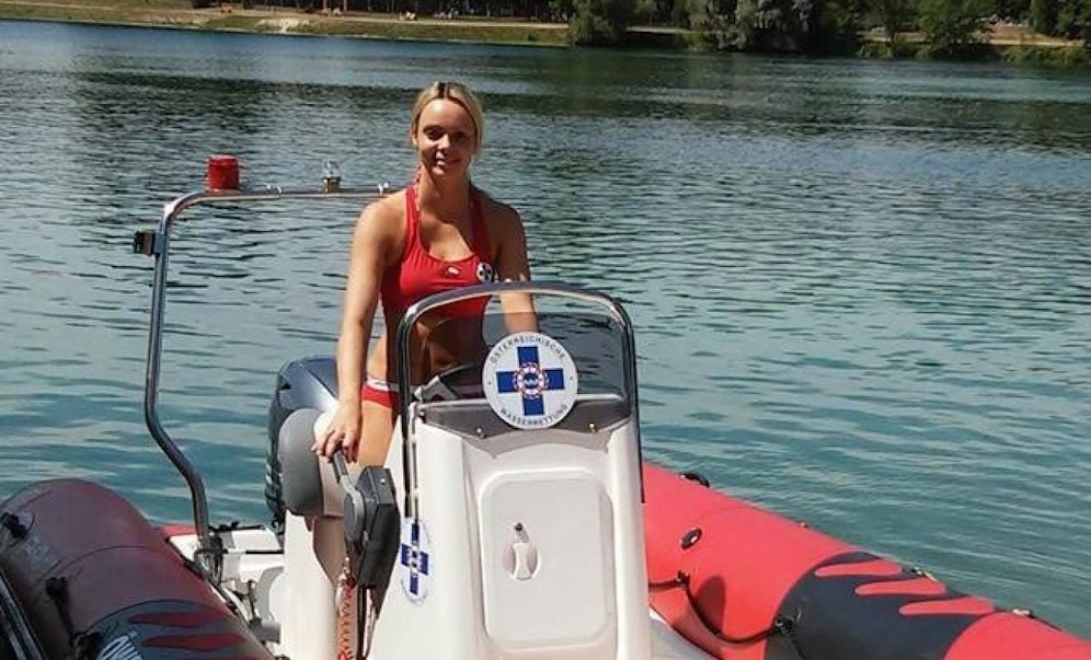 Lebensretterin Sandra Grünwald