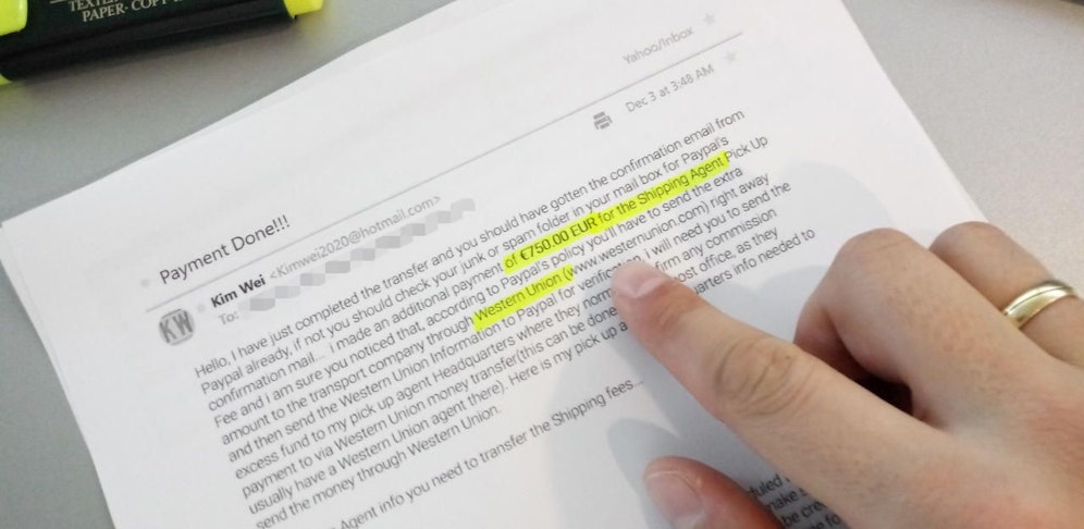 Mit diesem Schreiben wollten Unbekannte einen "Heute"-Leser über den Tisch ziehen.