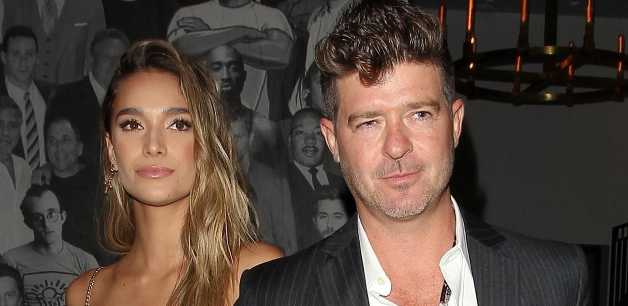 Heute.at - Robin Thicke und Verlobte in Autounfall verwickelt
