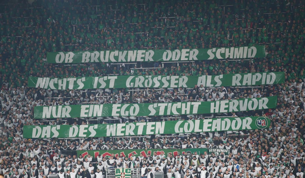 Spitze des harten Rapid-Fankerns gegen Klub-Ikone Hans Krankl