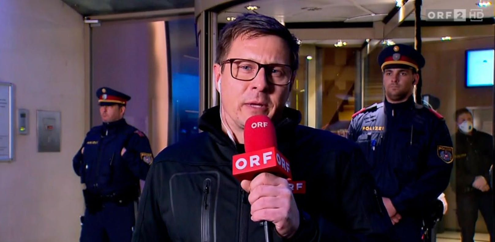 ORF-Reporter sorgt mit Corona-Beitrag für Lacher