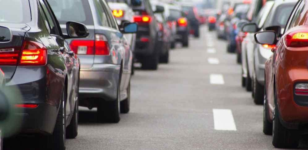 Im Stau gab es für den 55-Jährigen kein Entkommen.