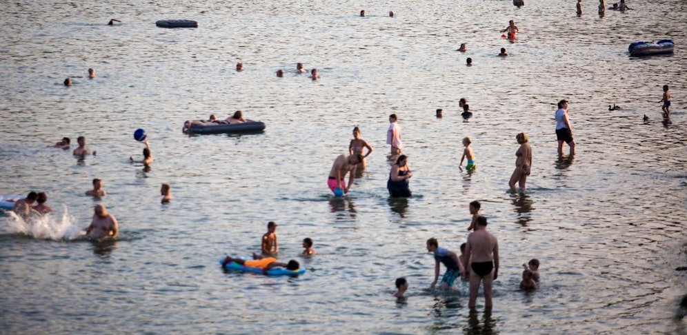 Ein Badesee in Deutschland. Symbolfoto