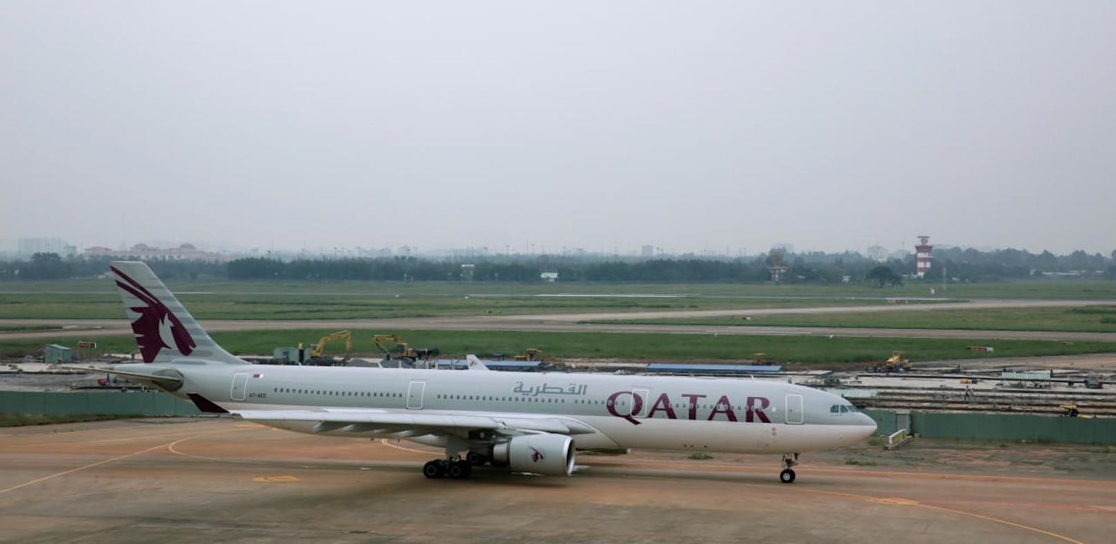 Der Ehestreit zwang ein Flugzeug der Qatar Airways zur Landung - Symbolfoto