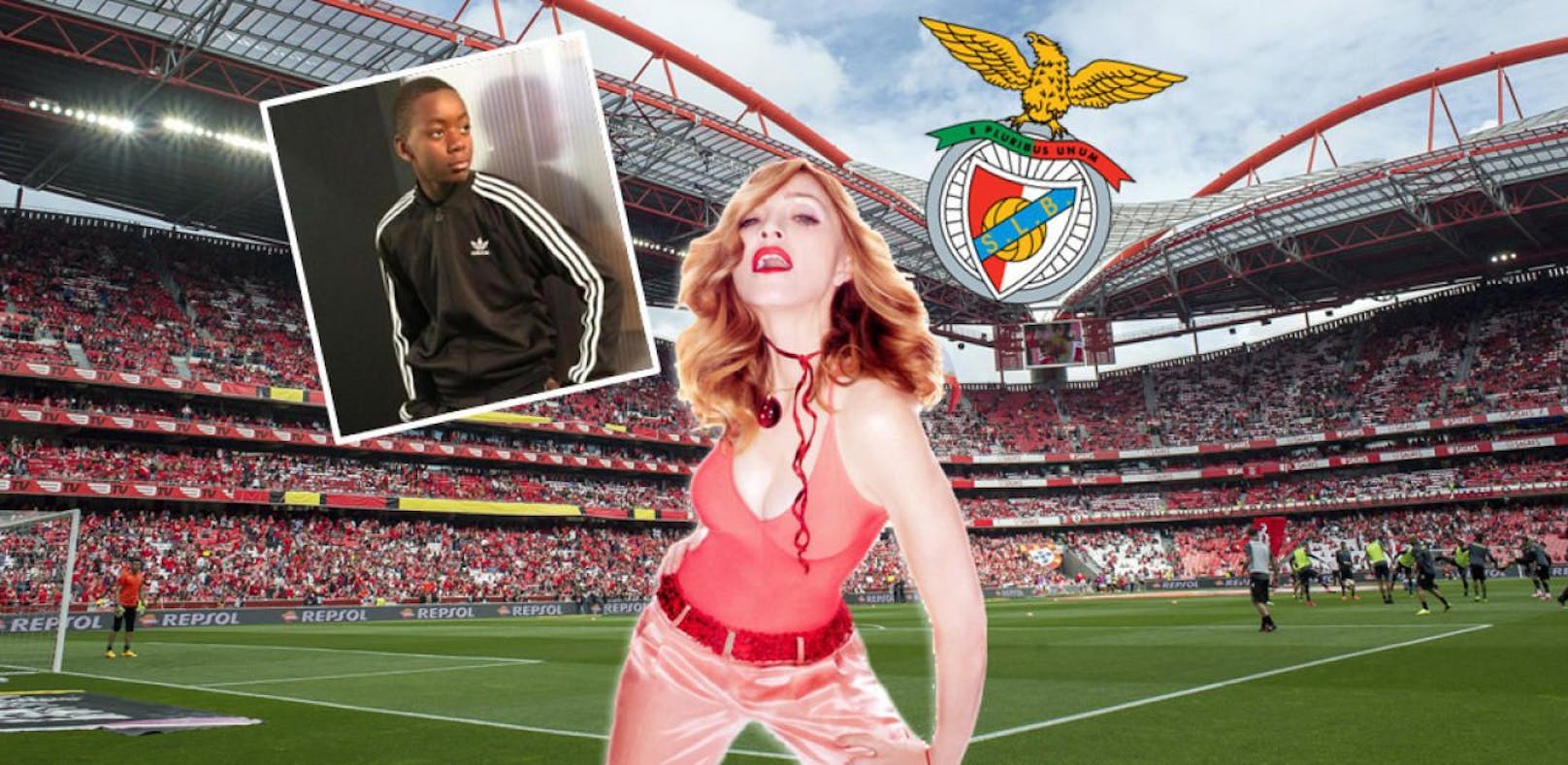 Sohn bei Benfica: Madonna zieht nach Lissabon