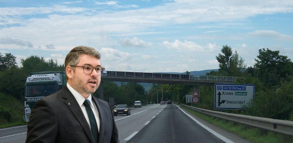 Schleritzko will die B37 durch eine Betonwand entschärfen lassen.