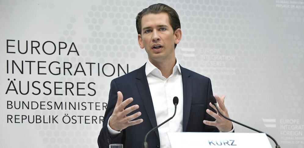 Sebastian Kurz (ÖVP) zeigte sich auch schon vor der Hitzewelle gerne eher leger und ohne Krawatte. 