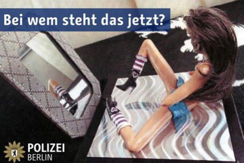 Die Polizei sucht nach diesem "Kunstwerk"