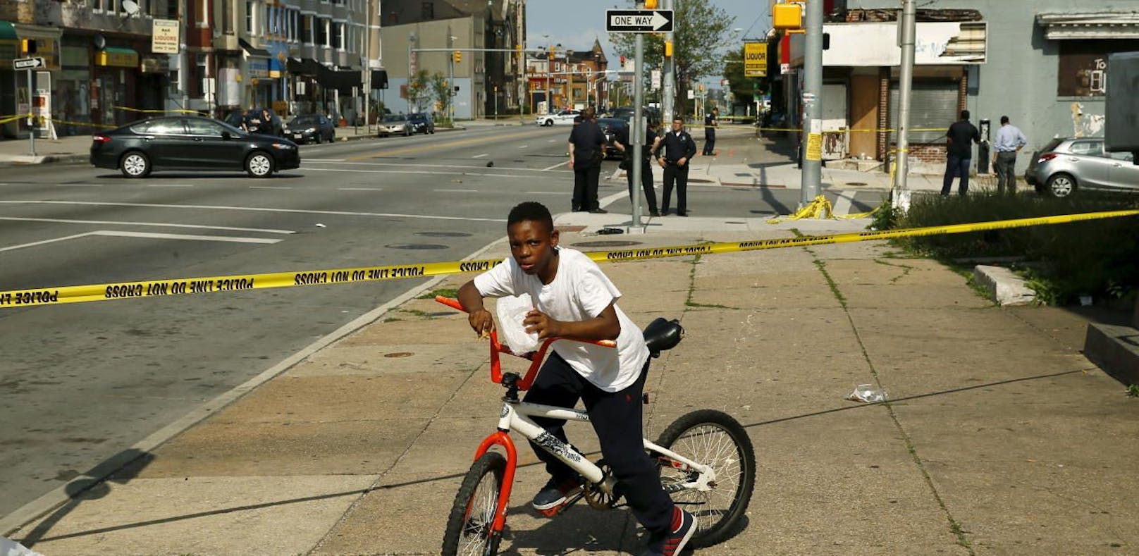 Polizeiabsperrung, Mordschauplatz: Kein seltener Anblick in Baltimore