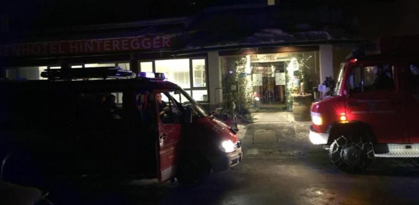 Das Hotel am Katschbert wurde evakuiert