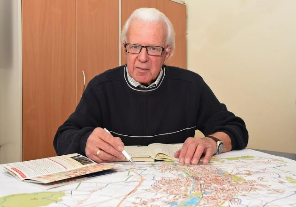 Bald 80 Jahre alt und noch kein bisschen müde: Richard Mrkos.