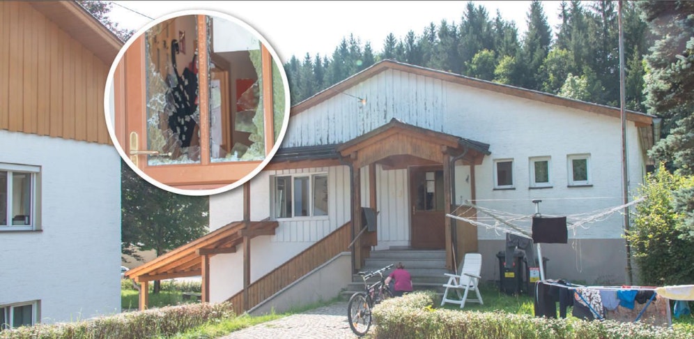 Im August 2017 wurden auf die Asylunterkunft in Rosenau zwei Schüsse abgegeben. 