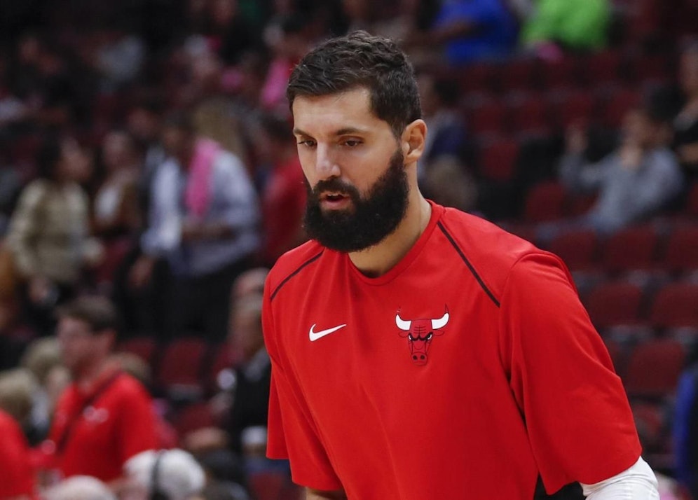 Nikola Mirotic fällt mit Oberkieferbruch wochenlang aus.