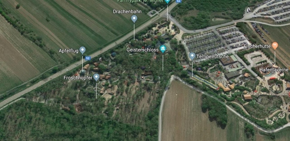 Teile des Parks müssen geschlossen bleiben. 