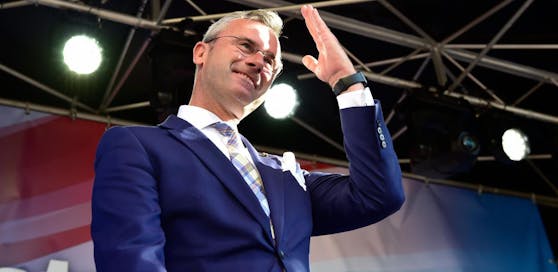 FPÖ-Parteichef Norbert Hofer im Rahmen des Wahlkampfabschlusses der FPÖ vor der EU-Wahl am Freitag, 24. Mai 2019, in Wien. 