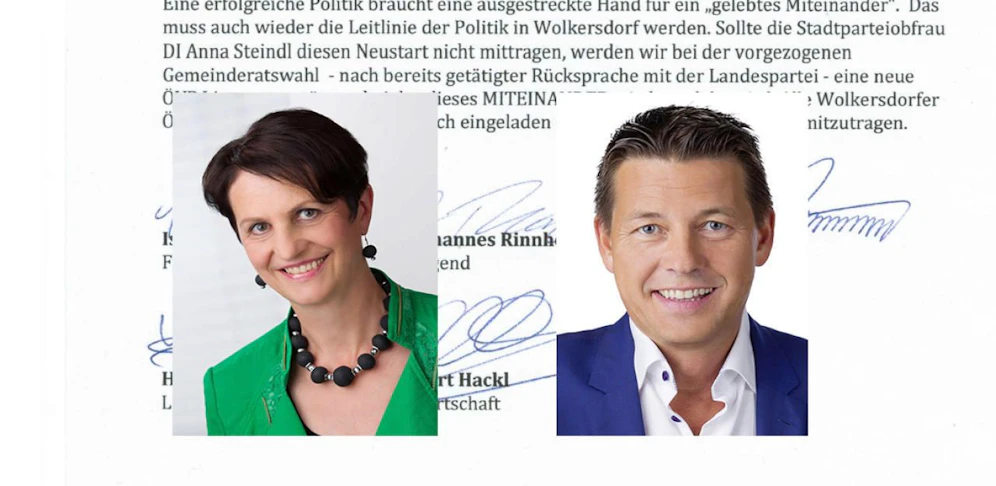 Offener Brief: Streit zwischen Bürgermeisterin Steindl und Landtagsabgeordnetem Hackl.