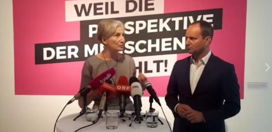Die NEOS stellen ihre ersten Wahlplakate für die Nationalratswahl 2017 vor.