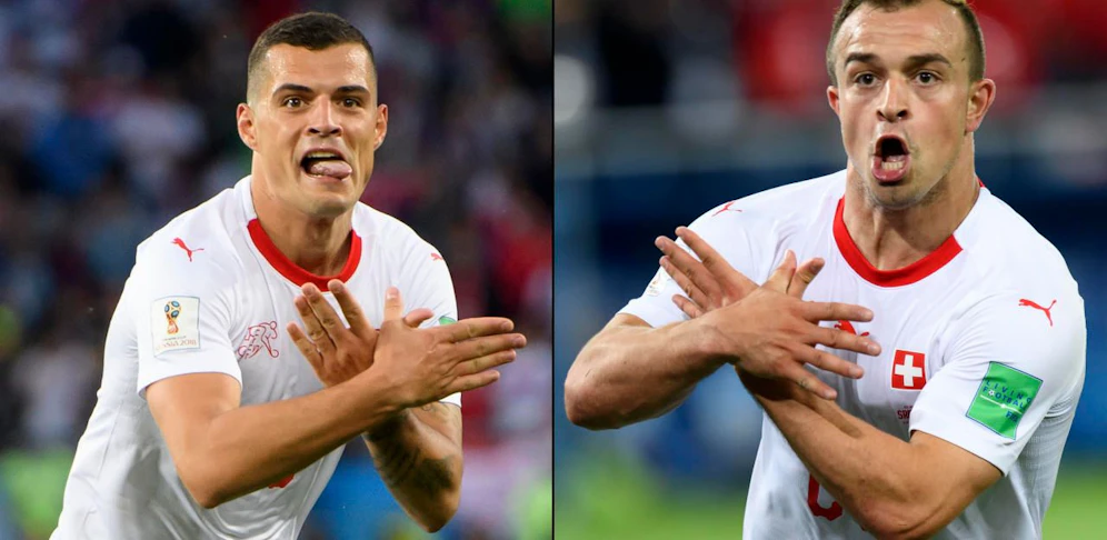 Granit Xhaka und Xherdan Shaqiri machten den 