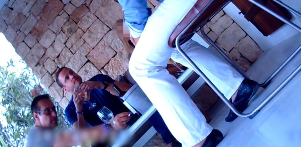 Ausschnitt aus dem "Ibiza-Video".