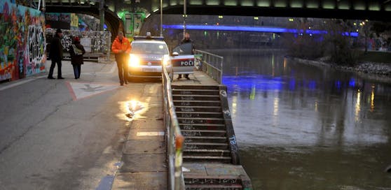 Ein Mann wurde am Donaukanal am Wiener Donaukanal niedergestochen. (Archivbild)